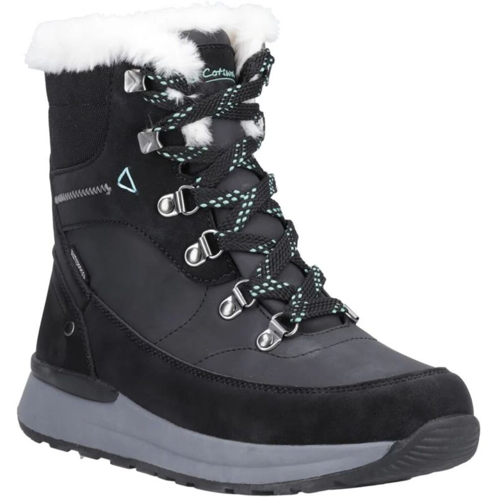 Cotswold Womens/Ladies Sheephouse Hiking Boots / Black